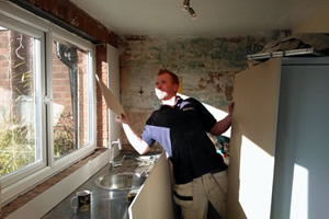 plastering skimming