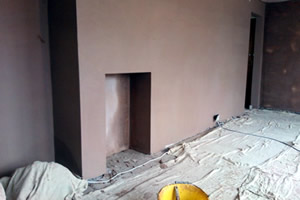 plasterer skimming