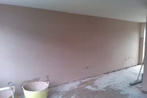 plastering skimming