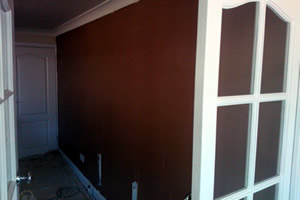 plasterer skimming